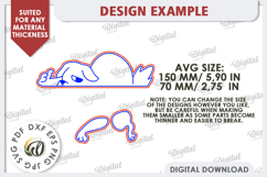 Dog Funny Decor Laser Cut. Cute Animal. Shelf Sitter SVG Product Image 2
