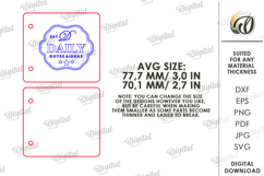 3D Mini Notepads Bundle Laser Cut. Tiny Notebook Cover SVG Product Image 2
