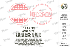 Home Round Sign Laser Cut. Wall Decor SVG Product Image 2