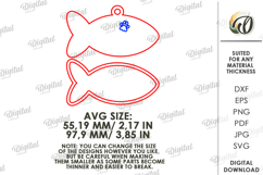 3D Christmas Pet Ornament Laser Cut. Christmas Decor SVG Product Image 2