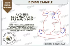 Whales Puzzle Laser Cut. Animal Family Puzzle SVG Design Product Image 2