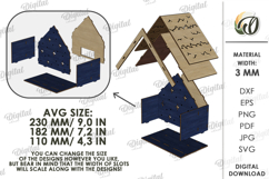 Nativity Light Stands Bundle Lasercut. Nativity Lightbox SVG Product Image 2