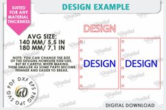 Happy Birthday Cards Laser Cut Bundle. Birthday Gift SVG Product Image 3
