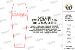 Halloween Vertical Door Sign Laser Cut. Halloween Sign SVG Product Image 2