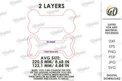 Pet Charcuterie Boards Bundle Laser Cut. Pet Treat Plate SVG Product Image 5