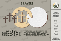 Interchangeable Christian Stand Laser Cut. Religious decor Product Image 5