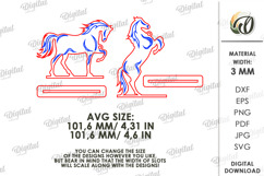 3D Wooden Carriage Bundle Laser Cut. Horse vehicles SVG Product Image 4