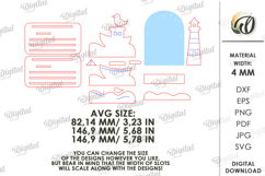 Kids Led Stand Laser Cut. Stand Decor SVG Product Image 2