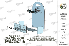 3D Gift Box Laser Cut. Boho SVG Product Image 2