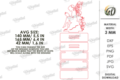 3D Fairy Light Stands Bundle Laser Cut. Lightbox SVG Product Image 5