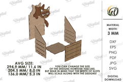 3D Funny Planters Bundle Laser Cut. Plant Holder SVG Product Image 5