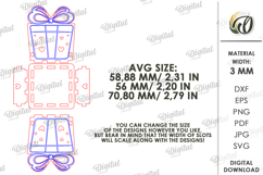 Happy Birthday Candle Holder Laser Cut. Candle Holder SVG Product Image 2