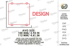Valentine's Day Front Door Sign Laser Cut. Door Sign SVG Product Image 2