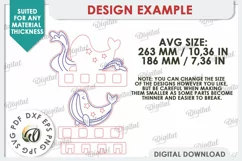 Kids Rack Laser Cut. Wooden Children's Coat Rack SVG Product Image 3
