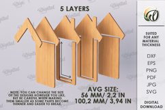 Housewarming Gift Card Holder Laser Cut Product Image 2