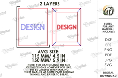 Valentine's Day Mini Wall Decor Laser Cut. Wall Decor SVG Product Image 2