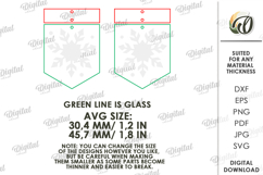 Christmas Earrings Laser Cut. Christmas Drop Earrings SVG Product Image 2