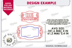Valentine&#039;s Day Gift Tags Laser Cut Bundle. Valentine Signs Product Image 8