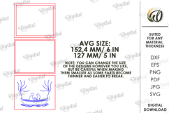 3D Wedding guest fingerprint sign Laser Cut Product Image 2