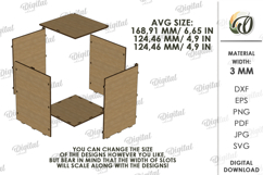 Halloween Pets Treats Boxes Bundle Lasercut. Pets SVG Product Image 3