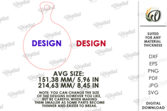 Cupid's Mini Cutting Board Laser cut. Kitchen Decor SVG Product Image 2