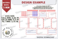 Easter Boxes Laser Cut Bundle. Easter Stacked Books SVG Product Image 5