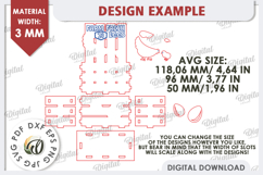 Easter Boxes Laser Cut Bundle. Easter Basket Decor SVG Product Image 5