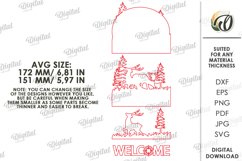 Travel Wall Decor Laser Cut. Wooden Travel Welcome Sign SVG Product Image 2