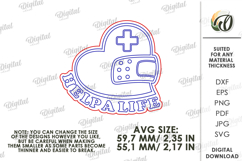 Blood Donor Badge Laser Cut. Blood Donation Badge SVG Product Image 2