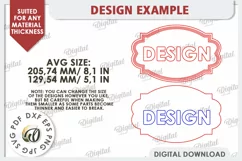 3D Wooden Sign Laser Cut. Daddy's Garage Sign SVG Product Image 3