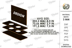 Animal Silhuette Candle Holder Laser Cut. Horse SVG Product Image 2
