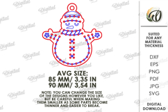 Christmas Stich Ornament Laser Cut. Embroidery Patterns SVG Product Image 2