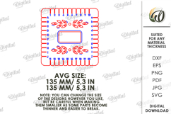 Kumihimo Disk Laser Cut. Braiding Tool SVG Product Image 2