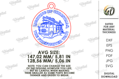 Professional Christmas Decor Laser Cut. Christmas SVG Product Image 2