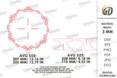 3D Wooden cake stand Laser Cut. Cake holder SVG Product Image 2