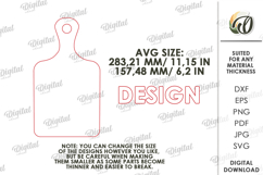 4Th Of July Cutting Board Laser Cut. Decorative Board SVG Product Image 2