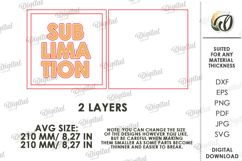 Valentine&#039;s Day Wall Decor Laser Cut. Wall Decor SVG Product Image 2