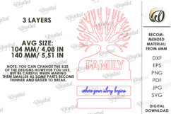 3D Home Decor Sign Laser Cut. Standing Decor SVG Product Image 2