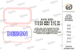 Mother&#039;s Day Decorative Tray Laser Cut. Jewelry Plate SVG Product Image 2