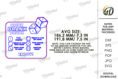 Drinking Games Bundle Laser Cut. Adult Party Board Game SVG Product Image 5