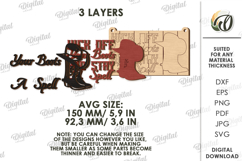 Cowboy welcome sign Laser Cut. Western SVG Product Image 2