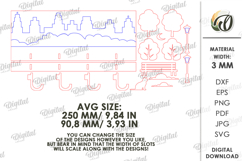 Layered Wooden Hangers Bundle Laser Cut. Wall Key Rack SVG Product Image 5