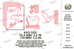 Halloween Window Silhouettes Lasercut. Halloween Decor SVG Product Image 2