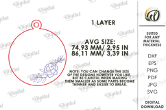 Wedding Dress Hanger Charm Laser Cut. Dress Hanger Tag SVG Product Image 2