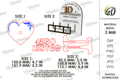 Guest Book Alternatives Bundle Lasercut.Signs With Stand SVG Product Image 6