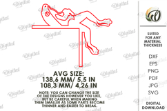 Funny Door Corners Bundle Laser Cut. Door Trim Corner SVG Product Image 5