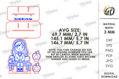 End of School Year Money Holder Laser Cut. Money Stand SVG Product Image 2