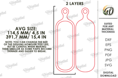 Kitchen Serving Snack Tray Laser Cut. Treat Board SVG Product Image 5