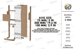 3D Wall Organizers Bundle Laser Cut. Home Organizer SVG Product Image 5