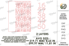 Personalized House Sign Laser Cut. House Number Plaque SVG Product Image 2